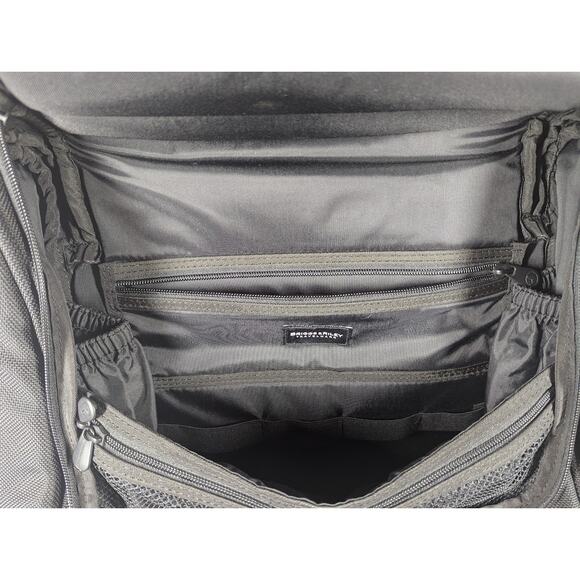 Briggs & Riley Medium Carry On Travel Toiletry Weekend Bag Black Nylon 02 1126 - Picture 4 of 12